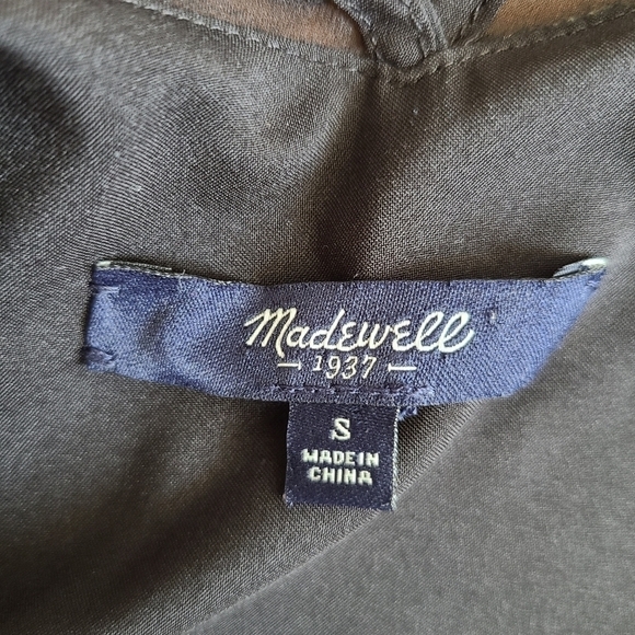 MADEWELL Parkview Silk Dress - Picture 12 of 15